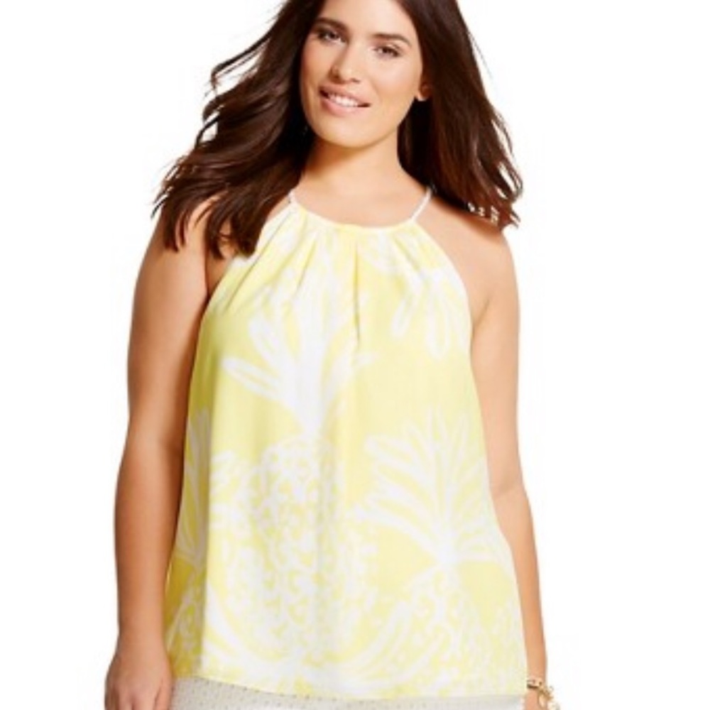 Lilly pulitzer tan top